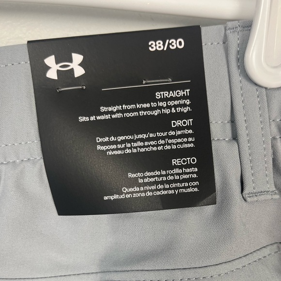 Under Armour Men’s drive pant grey/steel size 38/30 - Picture 4 of 5